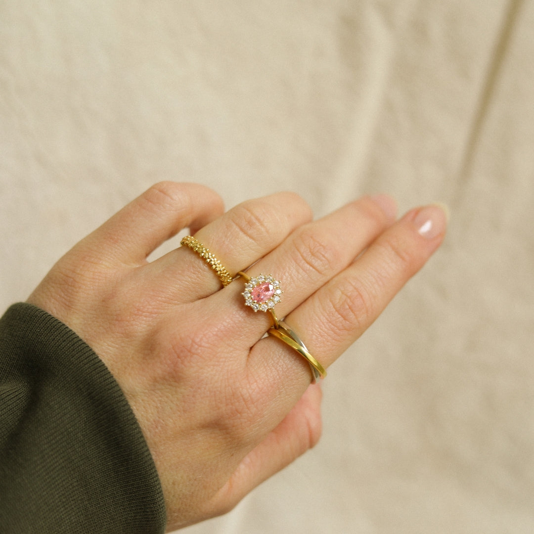Lady Diana Ring Pink