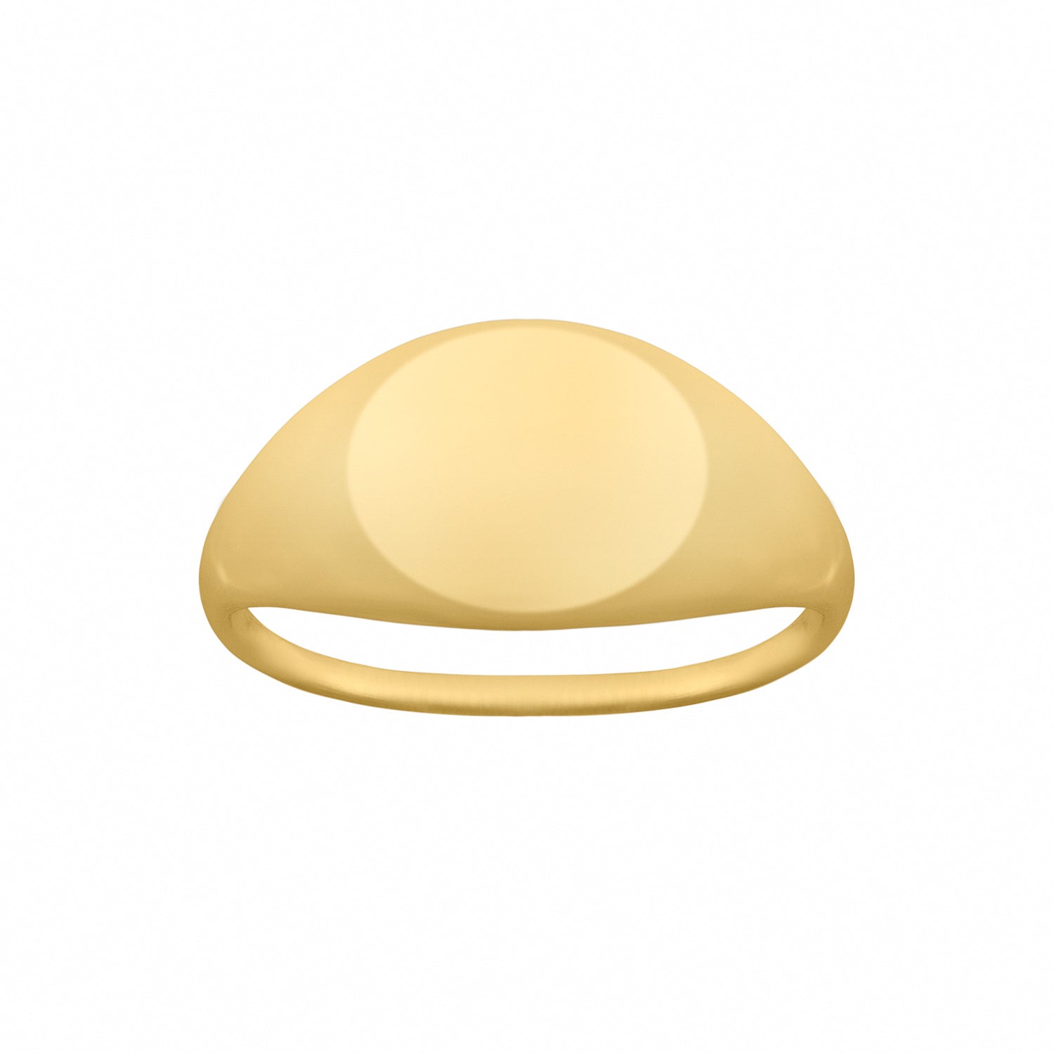 Initial Signet Ring | Gold plated